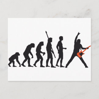 Postal guitarra evolutiva
