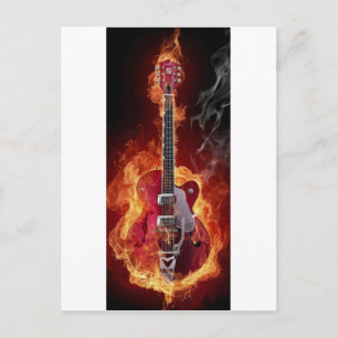 Postal Guitarra rock and roll