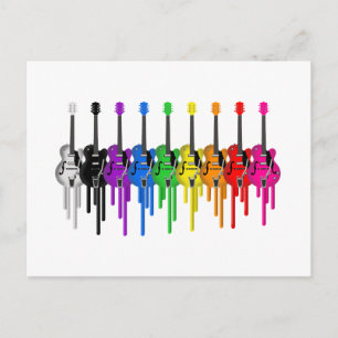 Postal Guitarra sangrante