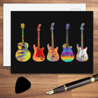Guitarras Acústicas Eléctricas Psicodélicas