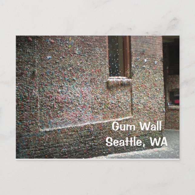 Postal Gum Wall Post Card (Anverso)