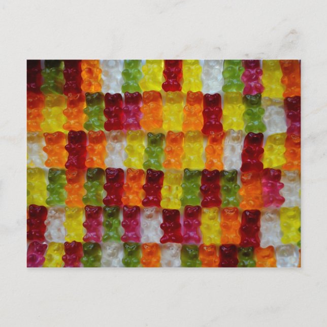 Postal Gummibärchen (Anverso)