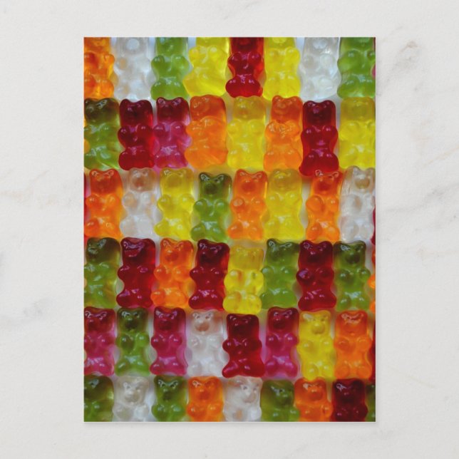 Postal Gummibärchen (Anverso)