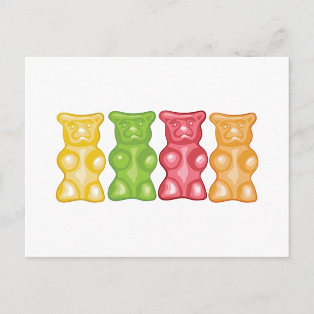 Postal Gummy Bears (Anverso)