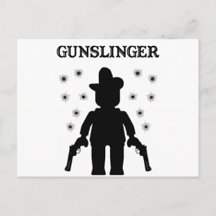 Postal Gunslinger Cowboy Minifig