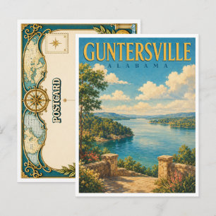 Postal Guntersville Alabama Lago Guntersville GeoSaga