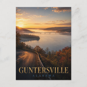 Postal Guntersville Alabama Lago Guntersville REALMS