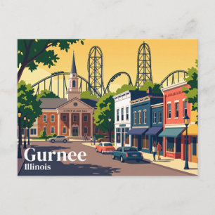 Postal Gurnee EE. UU.