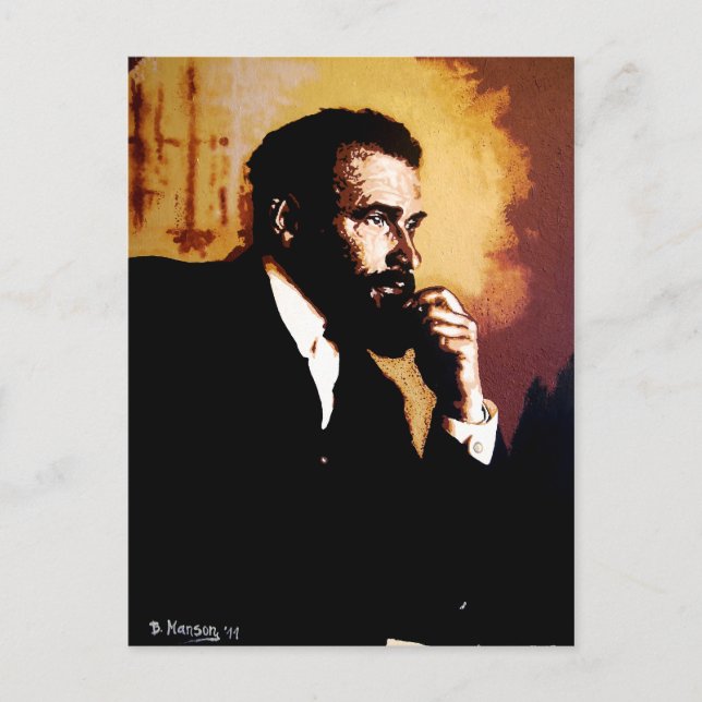 Postal Gustav Klimt (Anverso)