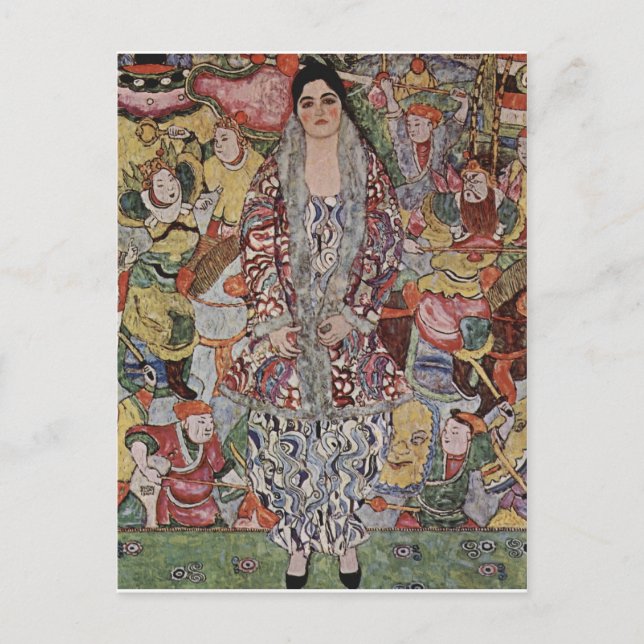Postal Gustav Klimt (Anverso)