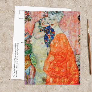 Postal Gustav Klimt - Amigas