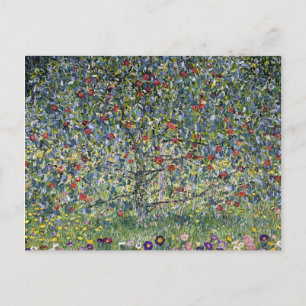 Postal Gustav Klimt Apple Tree Postcard