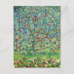 Postal Gustav Klimt: Árbol de Apple<br><div class="desc">Una hermosa postal clásica con un colorido manzano pintado por el pintor simbolista austríaco Gustav Klimt.</div>