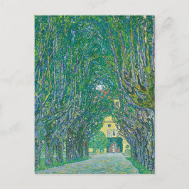 Postal Gustav Klimt: Avenue of Schloss Kammer Park