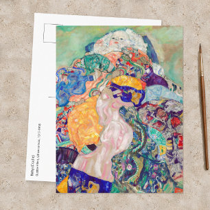 Postal Gustav Klimt - Bebé / Cuna