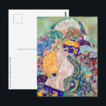 Postal Gustav Klimt - Bebé / Cuna<br><div class="desc">Bebé / Cuna - Gustav Klimt,  Petróleo en lienzo,  1917-1918</div>