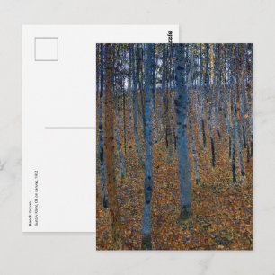 Postal Gustav Klimt - Beech Grove I