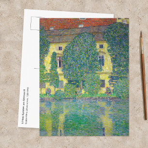 Postal Gustav Klimt - Castillo Kammer am Attersee III