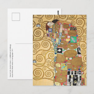Postal Gustav Klimt - Complemento, Frisa Estúclet