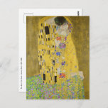 Postal Gustav Klimt - El beso<br><div class="desc">El beso/Der Kuss - Gustav Klimt en 1907-1908</div>