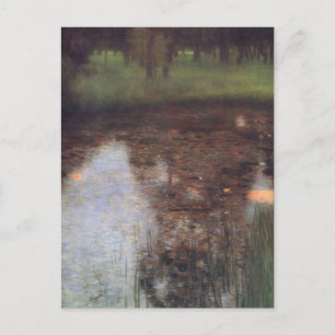Postal Gustav Klimt- El pantano