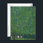 Postal Gustav Klimt - El Parque<br><div class="desc">El Parque - Gustav Klimt,  Óleo sobre lienzo,  1910</div>
