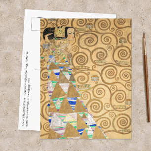 Postal Gustav Klimt - Expectación, Friso Stoclet