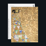 Postal Gustav Klimt - Expectativa, Frieze Stoclet<br><div class="desc">El árbol de la vida,  Stoclet Frieze,  Expectation - Gustav Klimt,  Cardboard,  1909</div>