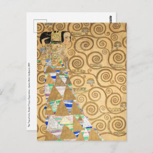 Postal Gustav Klimt - Expectativa, Frieze Stoclet