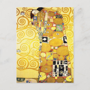 Postal Gustav Klimt Fulfillment Aovers Bella Artes
