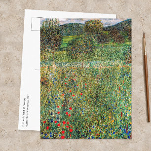 Postal Gustav Klimt - Huerto