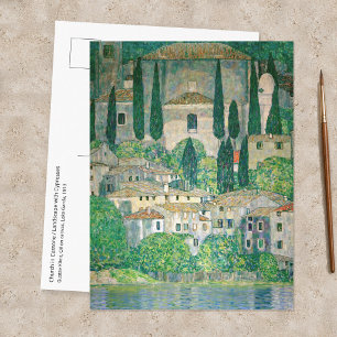 Postal Gustav Klimt - Iglesia en Cassone