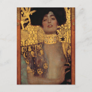 Postal Gustav Klimt Judith Postcard