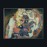 Postal Gustav Klimt : "La Dama"<br><div class="desc">Obra maestra de Gustav Klimt: "La doncella"</div>