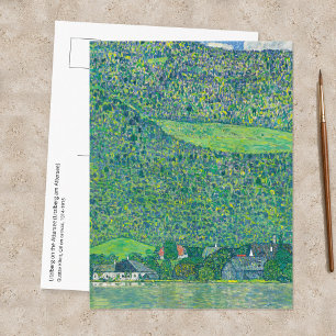 Postal Gustav Klimt - Litzlberg en el Attersee