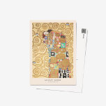 Postal Gustav Klimt Lovers Poster de exposición de arte<br><div class="desc">Gustav Klimt Lovers Exhibición de arte de abrazo Imprimir</div>