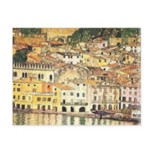 Gustav Klimt - Malcesine en el lago Garda