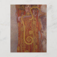 Gustav Klimt - Pintura de Hygeia