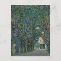 Gustav Klimt - Pintura de jardín