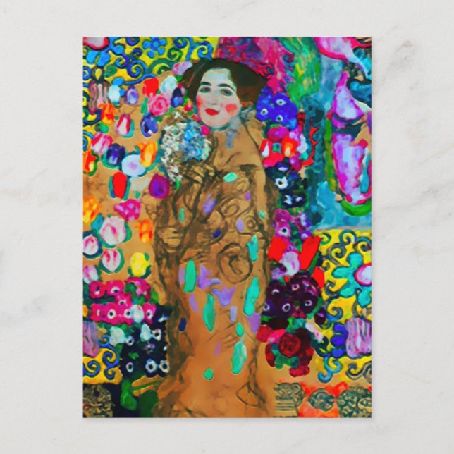 Postal Gustav Klimt ~ Postcard (Anverso)