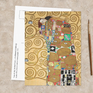 Postal Gustav Klimt - Realización, Friso Stoclet