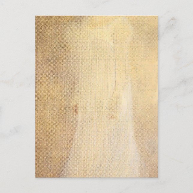 Postal Gustav Klimt- Retrato de Serena Lederer (Anverso)