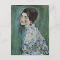 Gustav Klimt - Retrato de una dama pintando