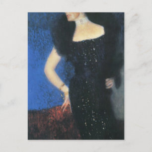 Postal Gustav Klimt- Retrato del Rosa Rosthorn-Friedmann