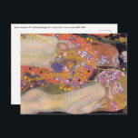 Postal Gustav Klimt - Serpientes de Agua II<br><div class="desc">Serpientes de Agua II / Wasserschlangen II - Gustav Klimt,  Petróleo sobre lienzo,  1904-1907</div>