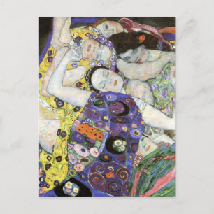 Postal Gustav Klimt ~ The Virgin