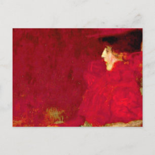 Postal Gustav Klimt - Woman In An Armchair