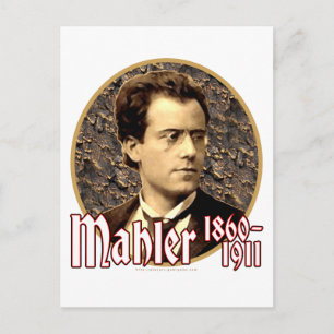 Postal Gustav Mahler