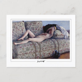 Postal Gustave Caillebotte #12 - Postcard Bella Artes