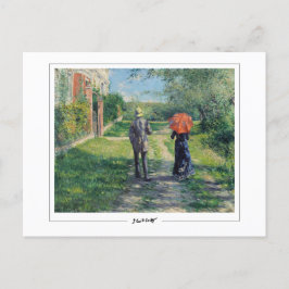 Postal Gustave Caillebotte #14 - Postcard Bella Artes